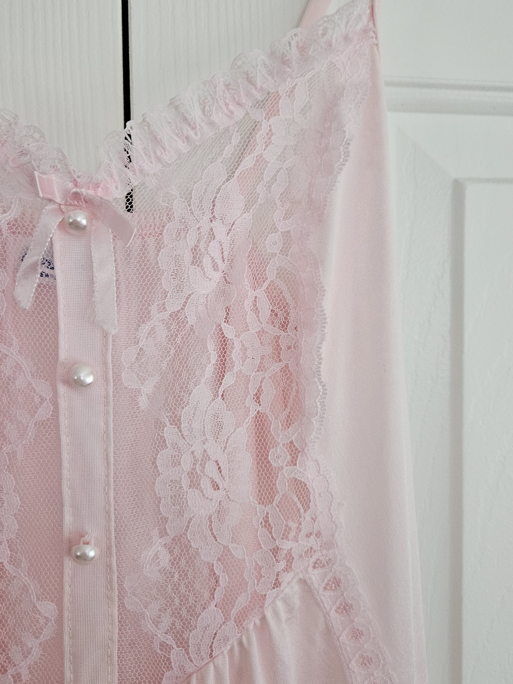 Vintage Bernette Pink Nightgown - Intimates - Picture 4 of 14